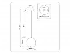 Подвесной светильник Ambrella Light LH11093