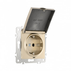 Розетка Arte Milano 206.41-1.shampan