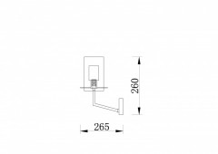 Бра Freya FR5206WL-01FG
