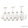 Подвесная люстра Crystal Lux NICOLAS SP12 L1600 GOLD/WHITE