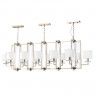 Подвесная люстра Crystal Lux NICOLAS SP12 L1600 GOLD/WHITE