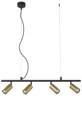 Подвесная люстра Crystal Lux CLT 015C4 L800 BL-GO