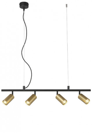 Подвесная люстра Crystal Lux CLT 015C4 L800 BL-GO