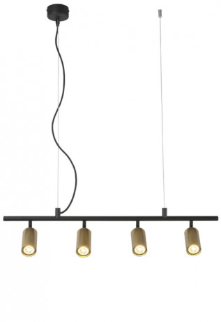 Подвесная люстра Crystal Lux CLT 015C4 L800 BL-GO