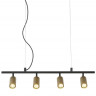Подвесная люстра Crystal Lux CLT 015C4 L800 BL-GO