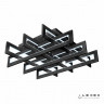 Накладной светильник iLedex 9082-800*800-X 192W BK