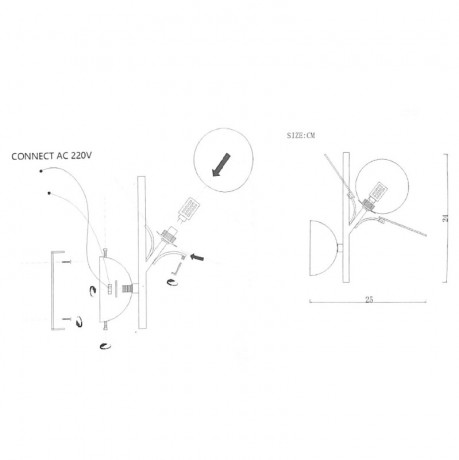 Детское бра ImperiumLoft 191911-26