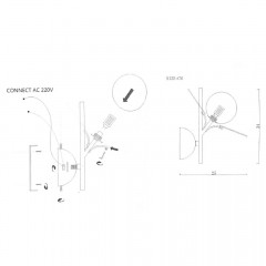 Детское бра ImperiumLoft 191911-26