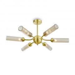 Люстра на штанге Freya FR5379CL-06G