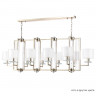 Подвесная люстра Crystal Lux NICOLAS SP10 L1300 GOLD/WHITE