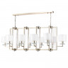 Подвесная люстра Crystal Lux NICOLAS SP10 L1300 GOLD/WHITE