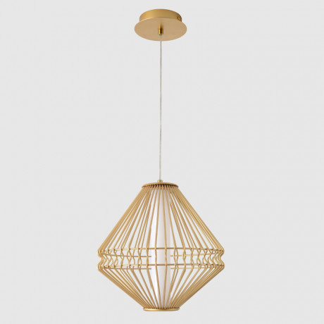 Подвесной светильник Crystal Lux CUADRA SP15W LED GOLD