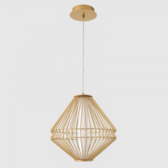 Подвесной светильник Crystal Lux CUADRA SP15W LED GOLD