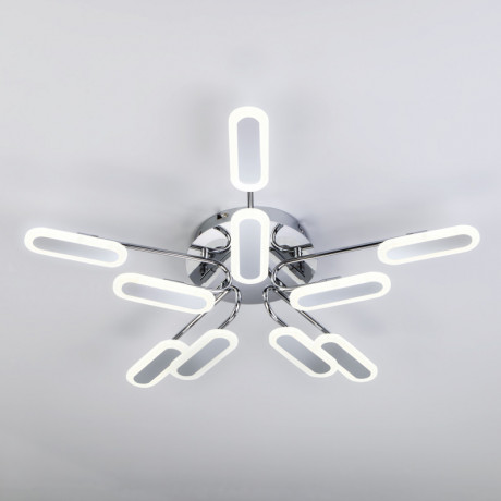 Накладная люстра Eurosvet 90148/10 хром