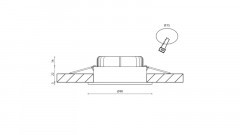 Влагозащищенный светильник DesignLed FA-NIA-179712EA-WH-NW