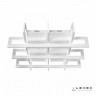 Накладной светильник iLedex 9082-800*800-X 192W WH