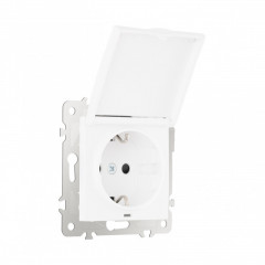 Розетка Arte Milano 206.41-1.white