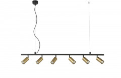 Подвесная люстра Crystal Lux CLT 015C6 L1200 BL-GO