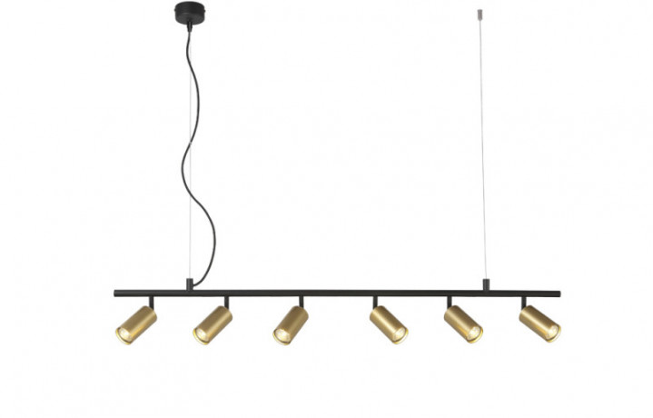 Подвесная люстра Crystal Lux CLT 015C6 L1200 BL-GO