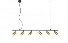 Подвесная люстра Crystal Lux CLT 015C6 L1200 BL-GO
