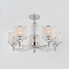 Люстра на штанге Eurosvet 60081/5 хром