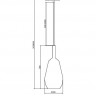 Подвесной светильник Maytoni MOD271PL-01B7