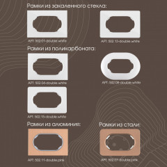 Розетка Arte Milano 202.40-2.white