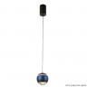 Подвесной светильник Crystal Lux CARO SP LED BLUE