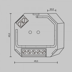 Диммер Maytoni Technical 721019