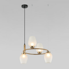 Подвесная люстра Eurosvet 30183/4 латунь