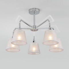 Люстра на штанге Eurosvet 60082/5 хром