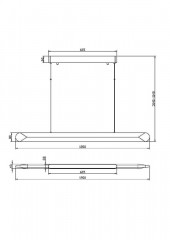 Подвесной светильник Maytoni MOD276PL-L40B3K
