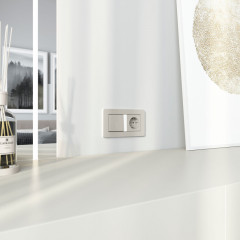 Выключатель Werkel W1212104 дымчатый