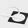 Рамка ITALLINE IT06-6016 black FR1
