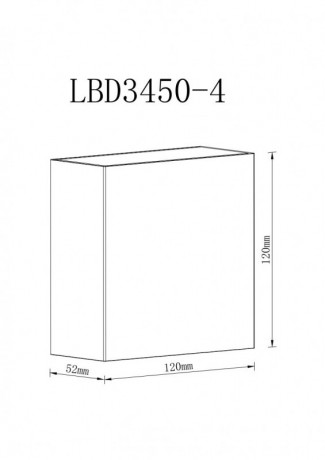 Светильник настенный ARTE Lamp A1445AL-1BK