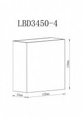 Светильник настенный ARTE Lamp A1445AL-1BK