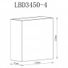Светильник настенный ARTE Lamp A1445AL-1BK