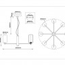 Подвесная люстра Ambrella Light LH11109