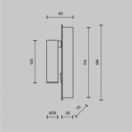 Спот Maytoni Technical C041WL-L3W3K