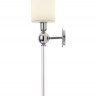 Бра Crystal Lux MIRABELLA AP1 CHROME/WHITE