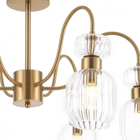 Люстра на штанге Escada 1141/6PL Clear