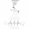 Подвесная люстра Kink Light 07508-20,20