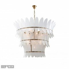 Подвесная люстра iLamp 15602-19 ANB+CL