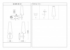 Бра ST-Luce SL1209.301.01