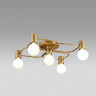 Накладная люстра ITALLINE Vega PL 6088/5 bronze