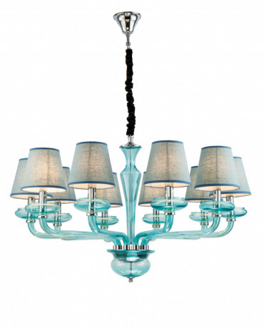 Подвесная люстра Lucia Tucci Ashanti 1260.10 blue