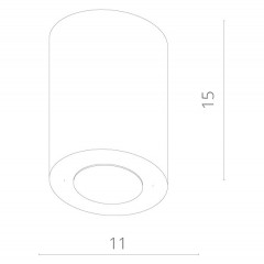 Накладной светильник ARTE Lamp A5633PL-1WH