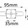 Коннектор Crystal Lux CLT 0.211 01 BL