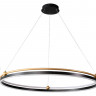 Подвесной светильник Crystal Lux FERNANDO SP88W LED D1000 BLACK/GOLD