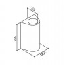 Бра DesignLed LW-A0148B-BL-WW